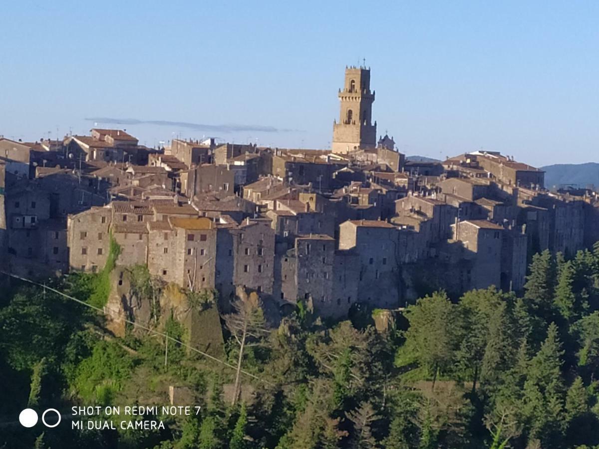 Mozzafiato Pitigliano Appartement Buitenkant foto